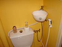 Kleines WiCi Mini Handwaschbecken für Gäste WC - Mr R (Frankreich - 78)